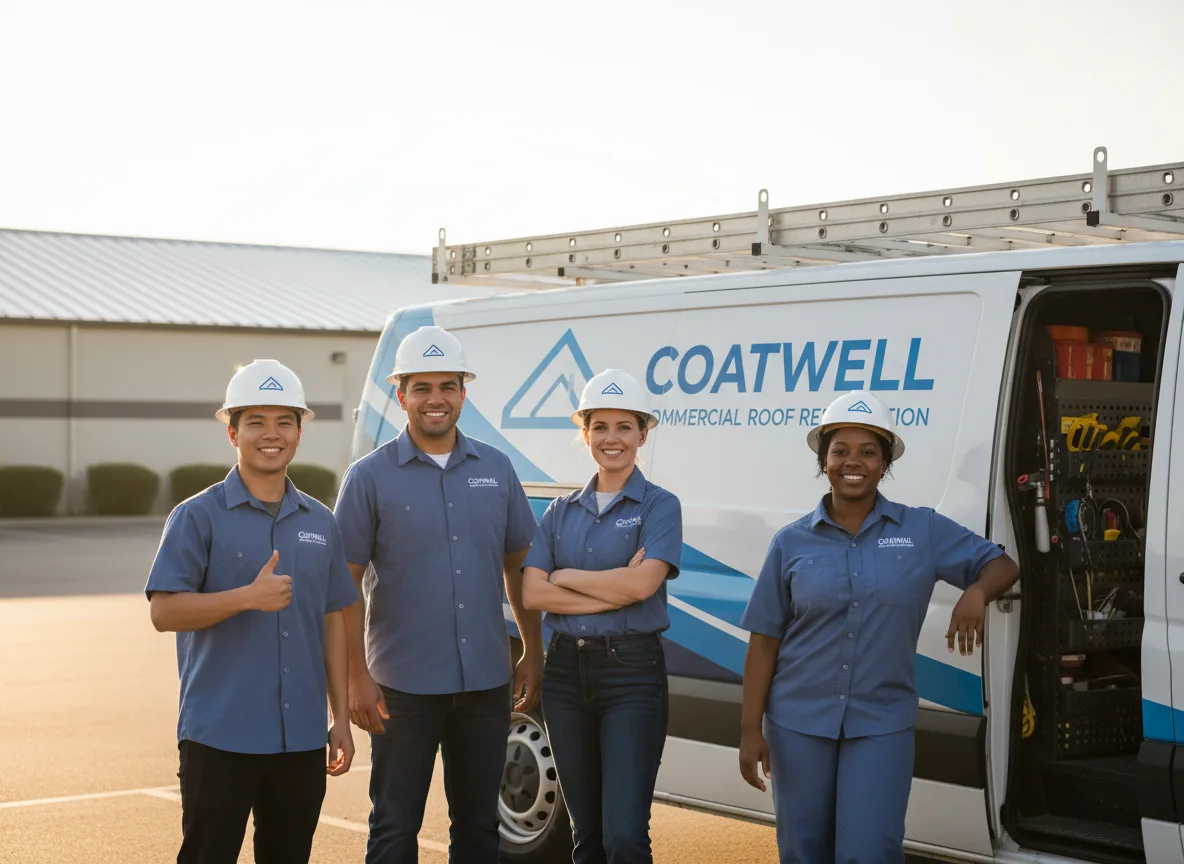 Commercial roof coating company in Hinton, VA